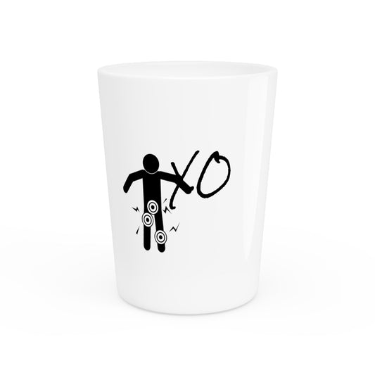 XO “PAINFUL” SHOT GLASS