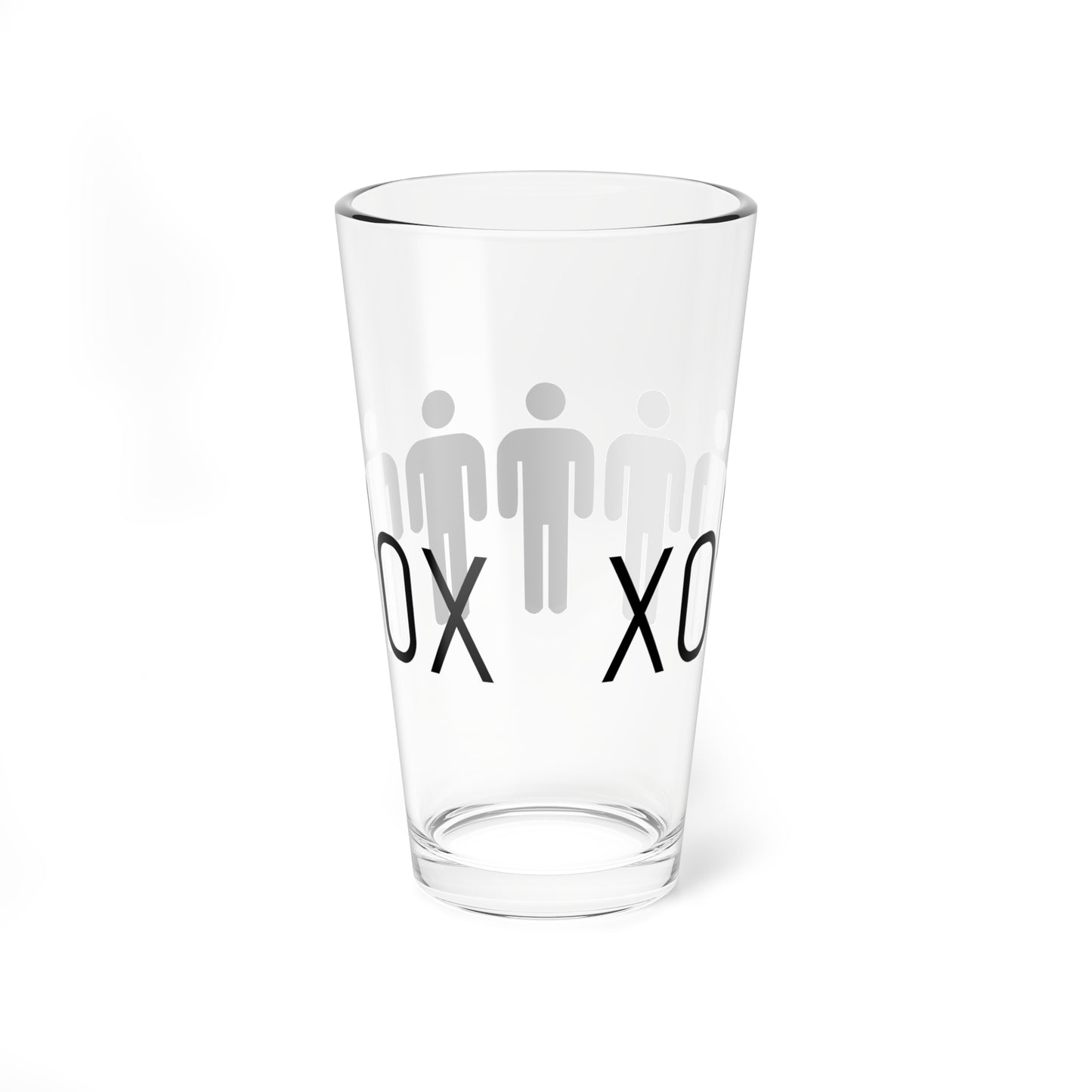 XO “PEOPLE” 16oz GLASS