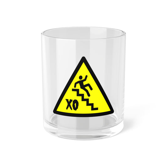 XO “SLIPPERY” 10oz GLASS